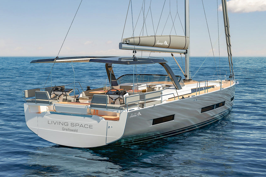Introducing the Hanse 590: A game-changer in sailing innovation